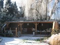 eiken veranda dakpan plaat 